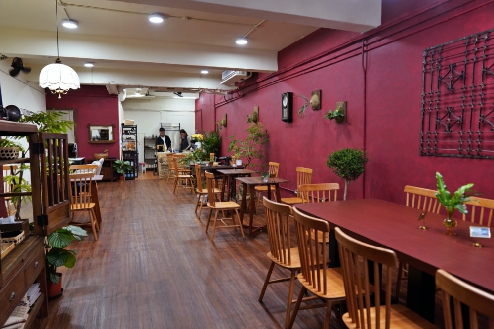 【台北】大安站|微蜜大安店,老宅公寓咖啡廳試營運中,香濃開心果巴斯克,大顆滑嫩芋泥 - 第8張圖