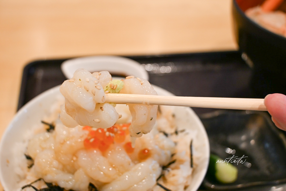【鳥取美食】境港|境港地魚食堂 魚倉,早餐就來吃新鮮甜蝦丼,漁船直送新鮮魚獲 - 第23張圖