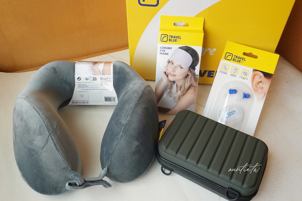 【旅行用品】Travel Blue 藍旅,旅行頸枕眼罩耳塞防盜包,長途旅程也能一夜好眠 - 第3張圖