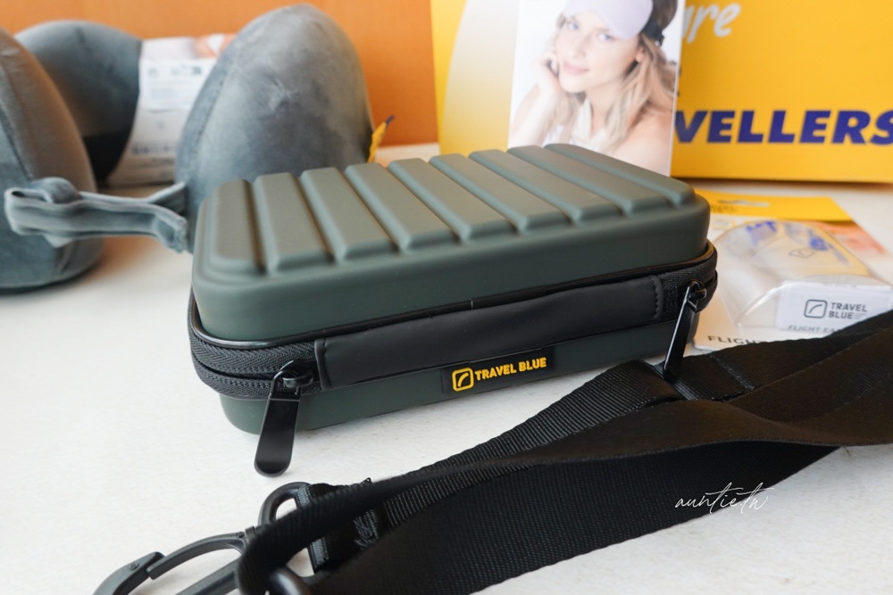 【旅行用品】Travel Blue 藍旅,旅行頸枕眼罩耳塞防盜包,長途旅程也能一夜好眠 - 第5張圖