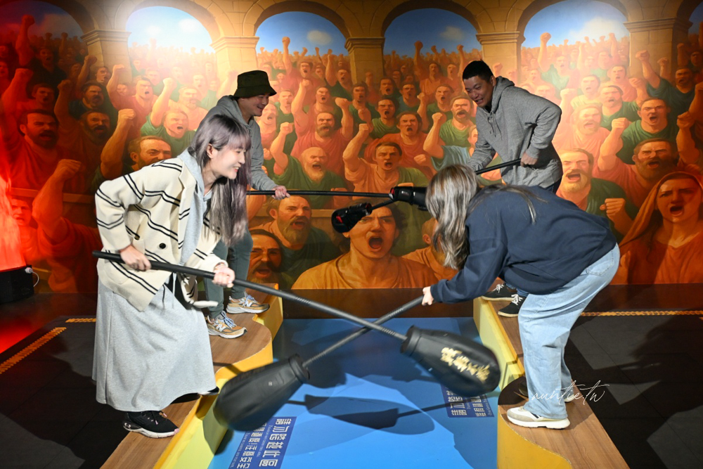 【宜蘭】勇者桂冠王｜羅馬競技場主題，8項闖關設施，訓練肌耐力又笑到噓累累