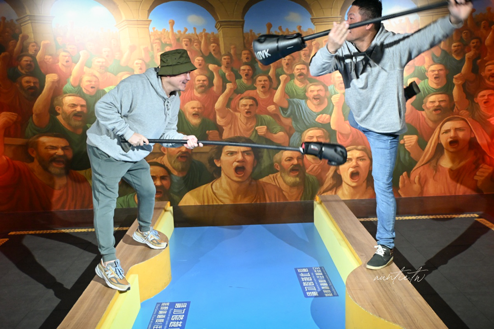 【宜蘭】勇者桂冠王｜羅馬競技場主題，8項闖關設施，訓練肌耐力又笑到噓累累