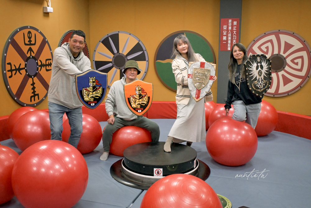 【宜蘭】勇者桂冠王｜羅馬競技場主題，8項闖關設施，訓練肌耐力又笑到噓累累