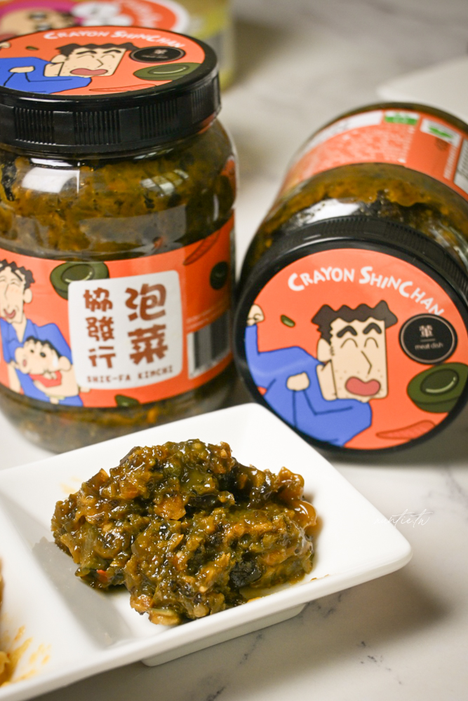 【宅配】金門｜協發行泡菜，日常冰箱小菜必備，每款都超涮嘴，可愛到不行蠟筆小新聯名泡菜