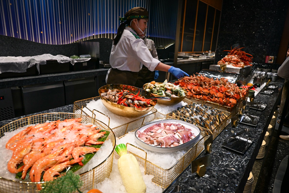 【桃園美食】南崁｜島語桃園台茂店，全新開幕桃園吃到飽，牛排 海鮮 一島檯一餐酒通通喝到飽！