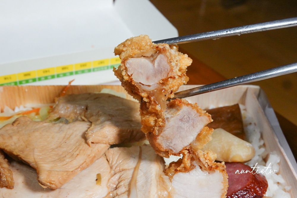 【台北】文德站｜尚品池上飯包，木片飯包，超酥脆夠味炸雞腿便當，內湖科技園區美食