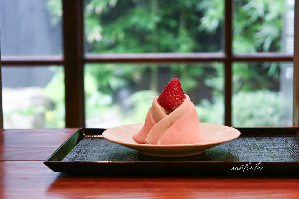 【台北】古亭站｜箱庭 山本屋，日系甜點喫茶店，香濃抹茶甜點草莓大福，隱藏版日式庭園咖啡廳