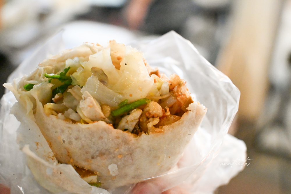 【宜蘭】羅東夜市｜宜蘭鄭記潤餅，現做潤餅皮，清爽脆口潤餅推薦