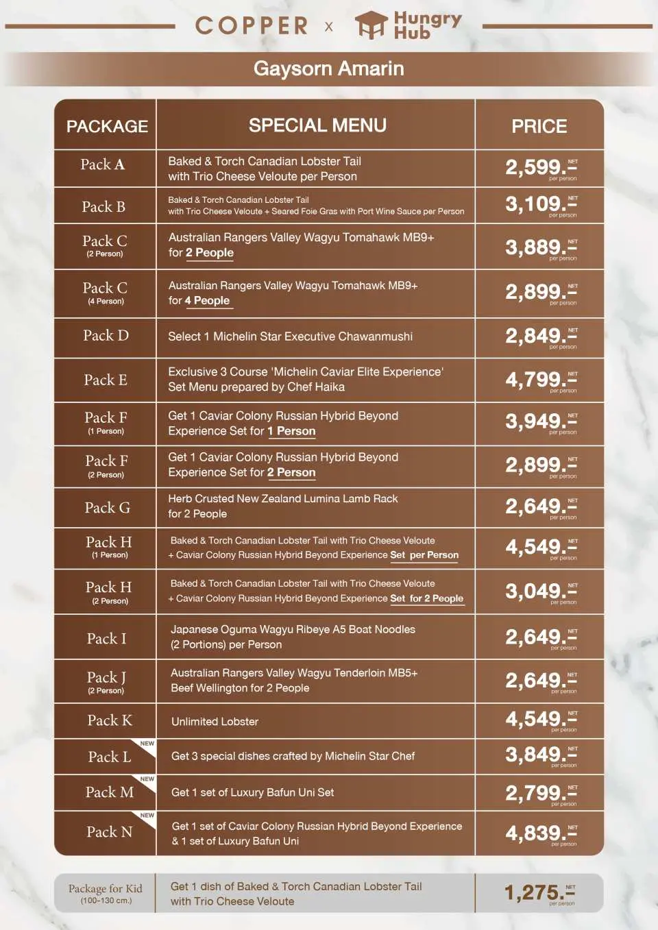 【曼谷美食】Chit Lom 站|Copper Beyond Buffet ,預約制Buffet,和牛、龍蝦尾,各式新鮮食材,曼谷buffet天花板! - 第17張圖 【曼谷美食】Chit Lom 站|Copper Beyond Buffet ,預約制Buffet,和牛、龍蝦尾,各式新鮮食材,曼谷buffet天花板!