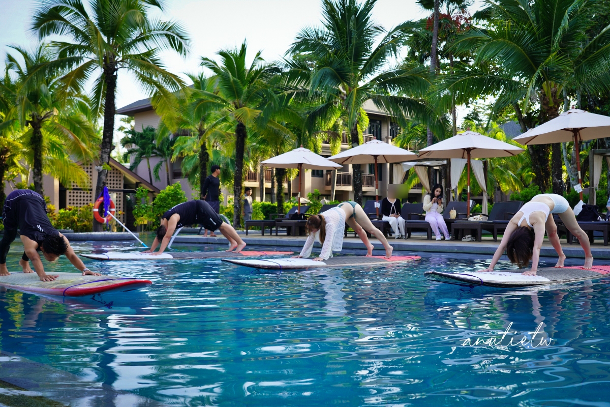 【泰國】攀牙府拷叻住宿｜La Flora Khao Lak設施體驗｜Poolside Wing 房直通泳池，水上瑜伽、龍蝦和牛Buffet一次玩到吃到