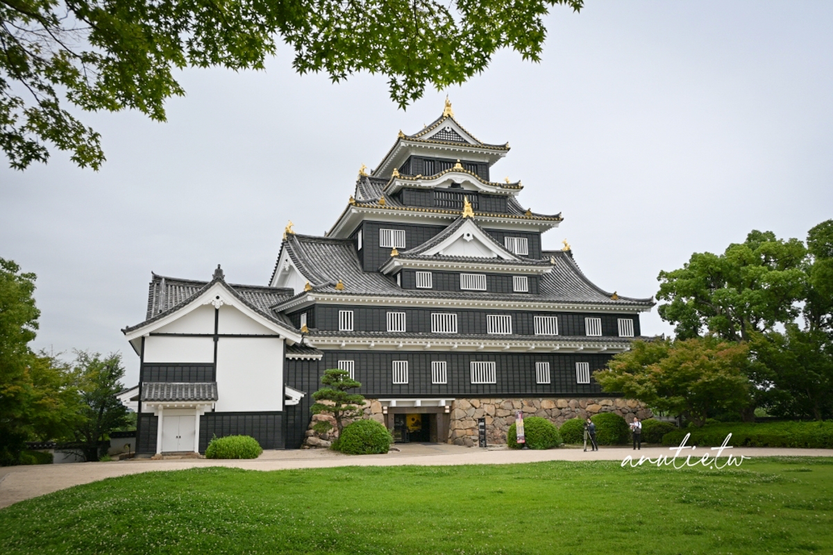 【岡山景點】岡山城、岡山後樂園攻略|免費和服、備前燒體驗、旭川遊船,岡山自由行必訪景點 - 第4張圖 岡山城外觀