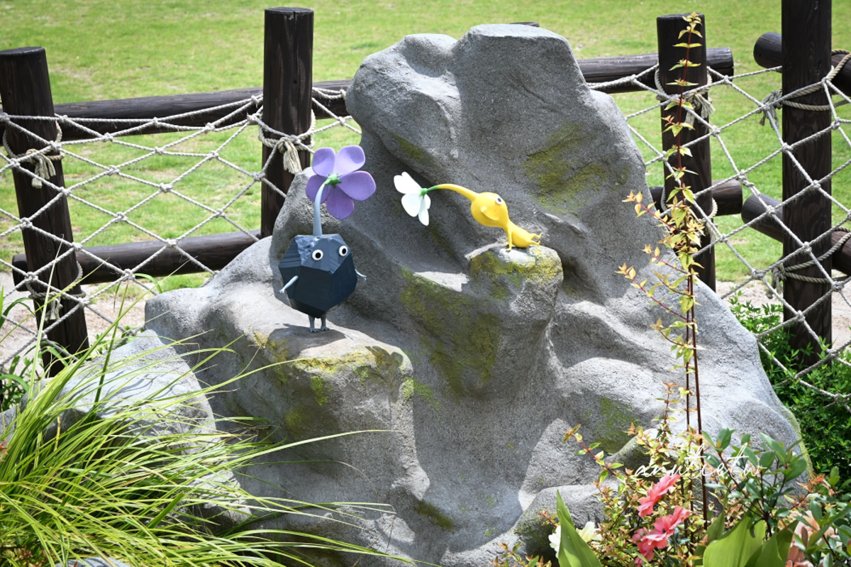 【廣島旅遊】宮島SA Pikmin Terrace 皮克敏公園怎麼去｜超萌戶外裝置＋紀念品店限定開箱，順遊嚴島神社超順路