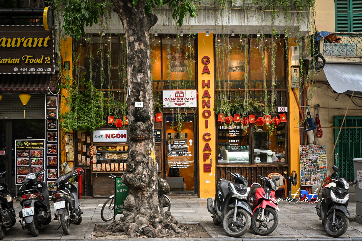 【河內美食】Ga Hanoi Cafe｜河內越南法國麵包推薦，在地導遊推薦，綜合、豬肉加肝醬，各種口味都值得一試