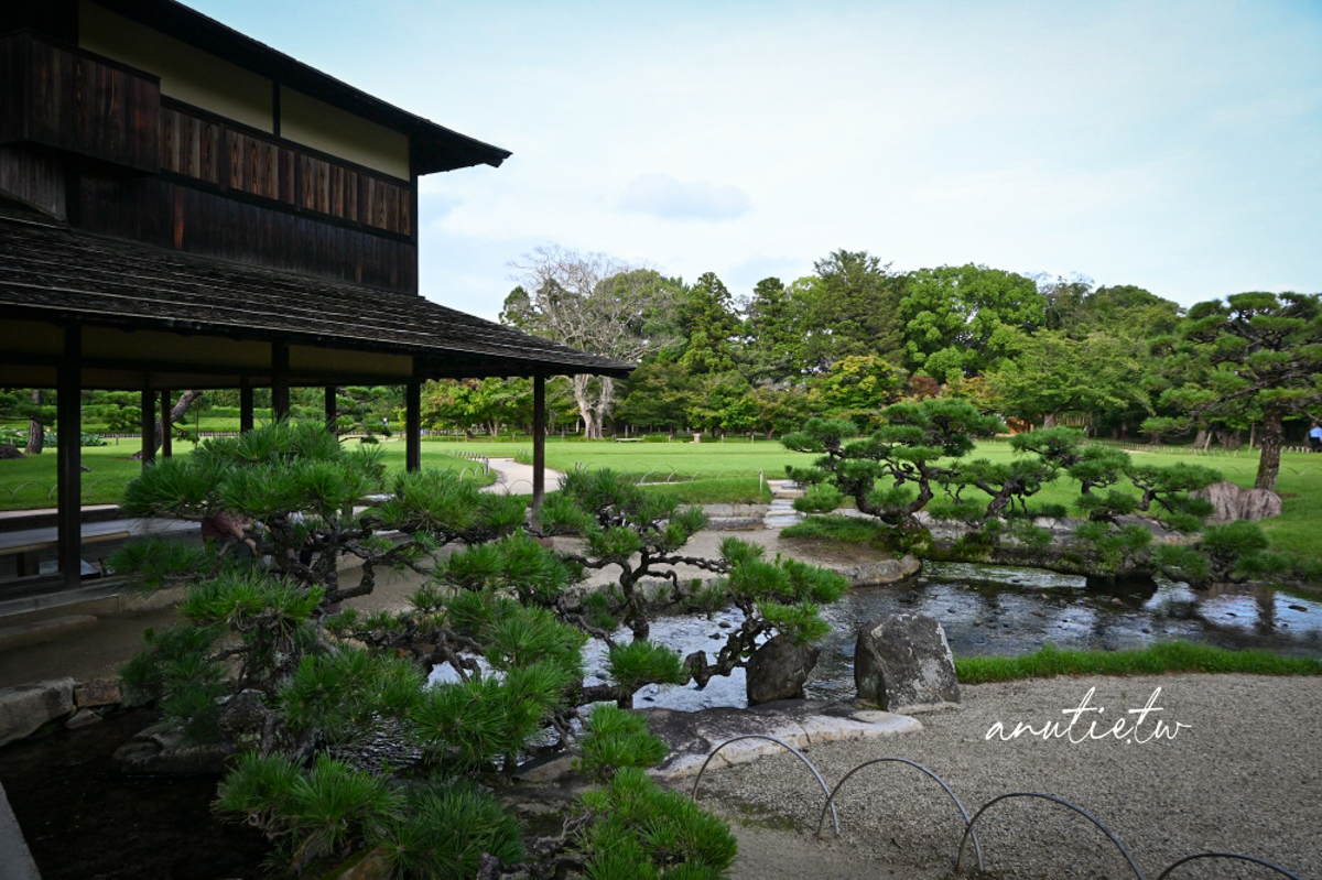 岡山後樂園庭園景色