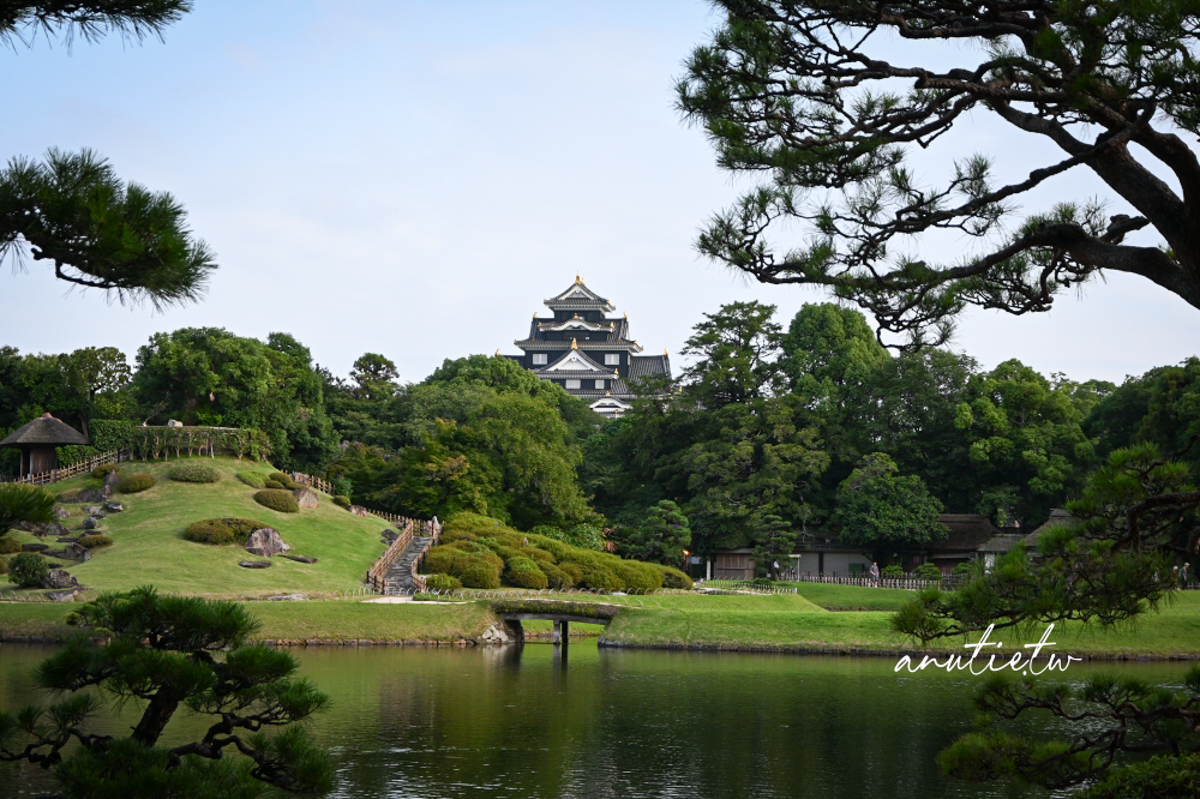 【岡山景點】岡山城、岡山後樂園攻略|免費和服、備前燒體驗、旭川遊船,岡山自由行必訪景點 - 第50張圖 岡山後樂園庭園景色