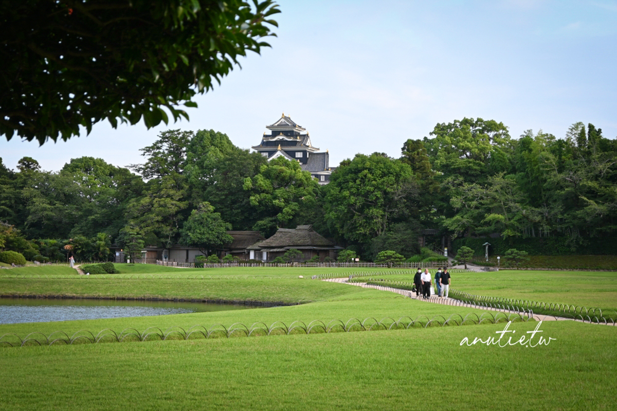 【岡山景點】岡山城、岡山後樂園攻略|免費和服、備前燒體驗、旭川遊船,岡山自由行必訪景點 - 第45張圖 岡山後樂園庭園景色